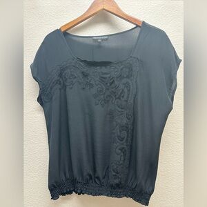 Daniel Rainn Black Blouse